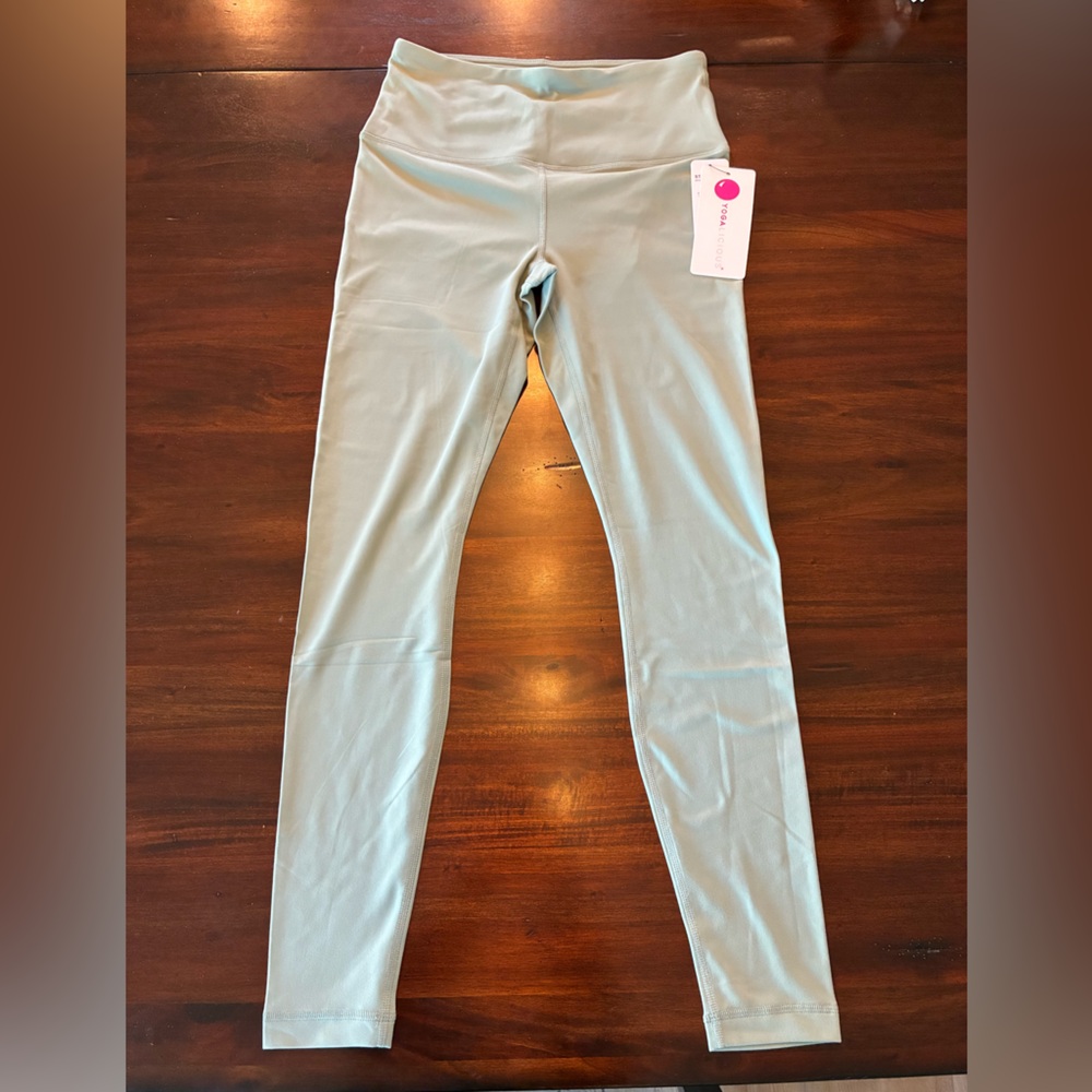 Yogalicious High Waist Ultra Soft Nude Tech Leggings Size Medium
